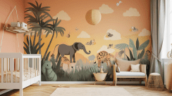 детска тапета сафари