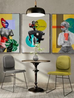 Печатена слика на платно