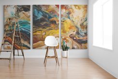 Печатена слика на платно