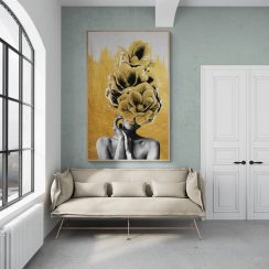 Печатена слика на платно