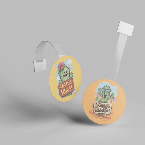 Дизајнирани воблери за промоција на производи во маркети - ProMedia.